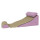 淡紫色三角垫2枕头草席