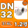 316L材质 DN32=1.2寸