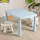 蓝桌+2只蓝兔椅 +防滑贴 0cm