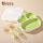 浅荷绿-叉勺+兔飞飞液态餐盘