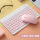 粉色10寸键盘+双模鼠标