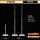 不锈钢KT板立柱可伸缩2米两2