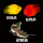 10-12cm红黄鹦鹉+猫各1条 共3条
