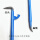 蓝色背钩撬棍尖头扁尾1.2米