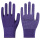 紫色尼龙点珠手套(12双)