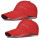 加长帽檐[红色+红色] 两个装