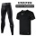 黑色短袖92+黑色长裤98