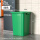 80L绿色正方形桶(+垃圾袋)