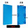 孔雀蓝 新料1.0x0.6x0.05米平板垫板