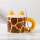 黄色长颈鹿杯子+硅胶盖+搅拌勺 0个 0ml
