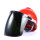 黑色款+红色V型ABS透气安全帽