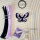 紫色蝴蝶冰箱贴材料包