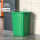 100L绿色正方形无盖垃圾桶 送垃圾袋