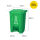 绿色80升加强款厨余垃圾-B44