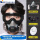硅胶防尘口罩-防雾海绵密封大眼罩-30片高效滤棉