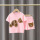 毛巾绣熊-粉色