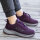 紫色 妈妈鞋秋季