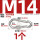 M14(带母型-1只