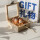 橘猫柴柴挂件+松木盒+礼袋