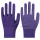 紫色尼龙点珠手套(12双)