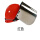 红安全帽+A3架+FCR3面屏 华盾ABS安全帽