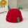 红色(恐龙触角)毛线帽