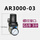 AR3000-03【3分带表*G3/8】