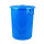 160L桶带盖蓝色可装240斤水