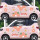 粉色花朵B款车身两侧进口材质带