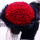 99朵红玫瑰经典黑纱