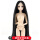裸娃娃黑色中分直发 30厘米