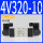 4V320-10-AC220V(双线圈