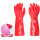 红色加绒手套（长40cm）1副