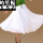 72cm白色网纱裙