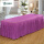 深紫色 压花单件床罩
