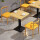 【一桌两椅】方桌水曲柳黄垫