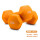 3kg-珊瑚橙【一对装】六角哑铃