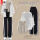白色衬衫+休闲运动裤 [两件套