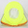 安全帽遮阳板荧光黄-透气网