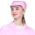 粉色小工帽硬帽檐
