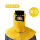 T包式[黄色]-普通黑白镜片披肩面罩