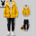 057黄色+2002加绒裤