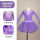 J0198紫色+宽边裙紫