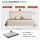 实木床+16cm高档床垫 独立床垫