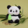 竹笋熊猫11cm
