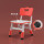 靠背椅（红）+柔软坐垫