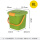8升储物桶绿色厨余（带密封盖
