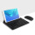 黑色【蓝牙键盘+蓝牙鼠标】支撑支架三星平板键盘无线