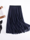 藏青色(裙长80厘米)