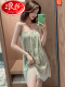 KMN501绿色网纱裙